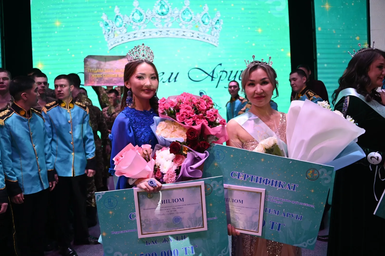Женщины-военнослужащие победилив конкурсе «Көктем аруы – 2026»