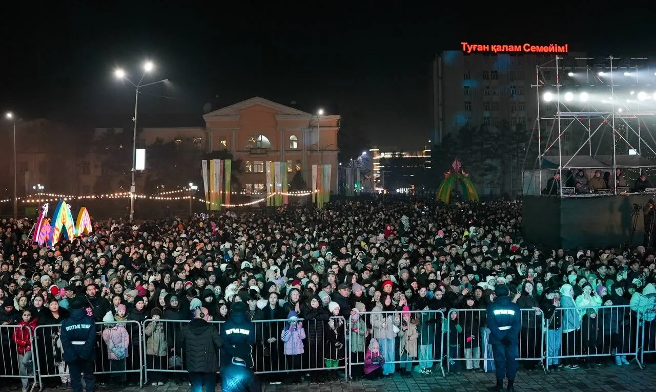 Семейде Наурыз мерекесіне 50 мыңнан астам тұрғын жиналды