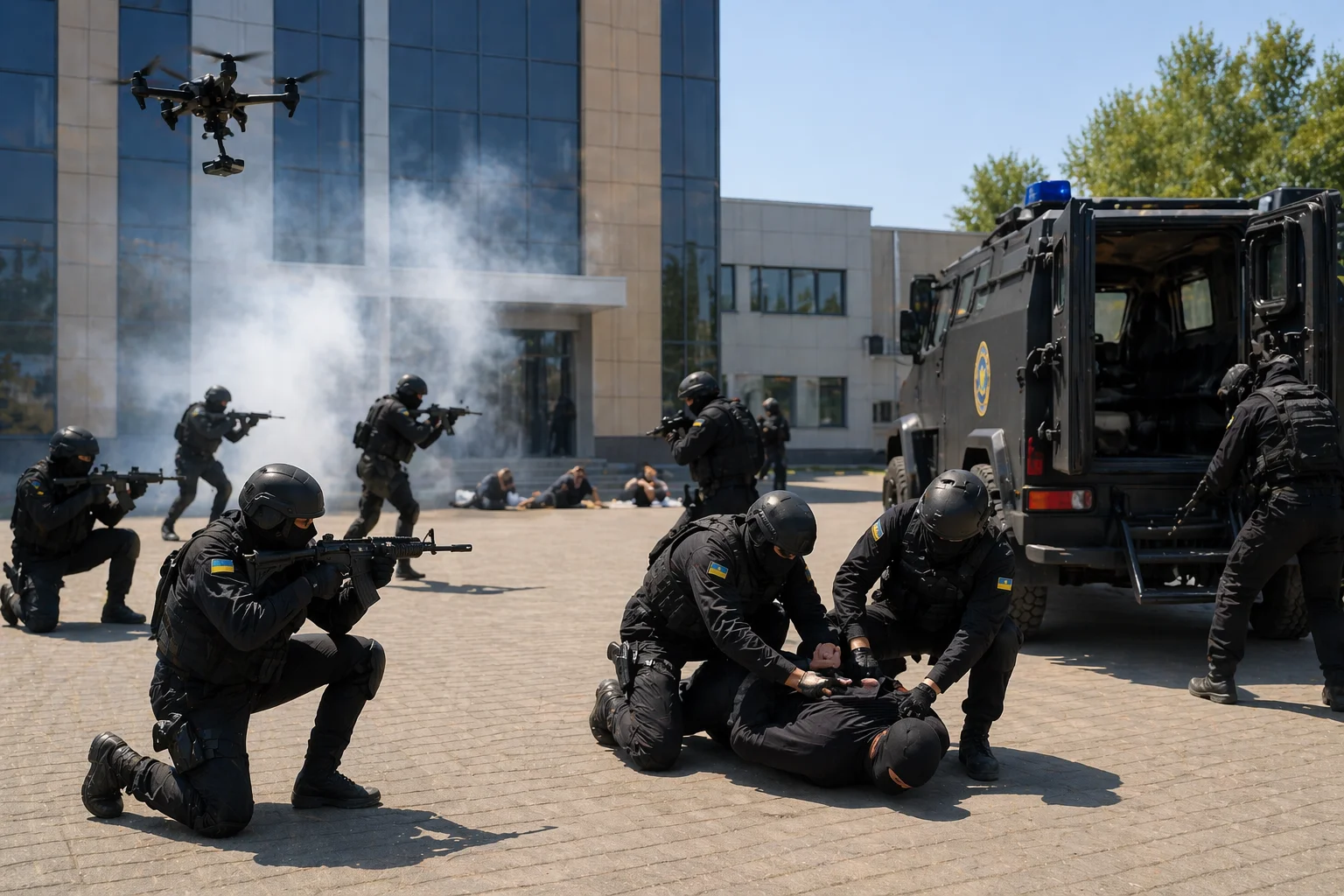 В городе Семей завершились антитеррористические учения