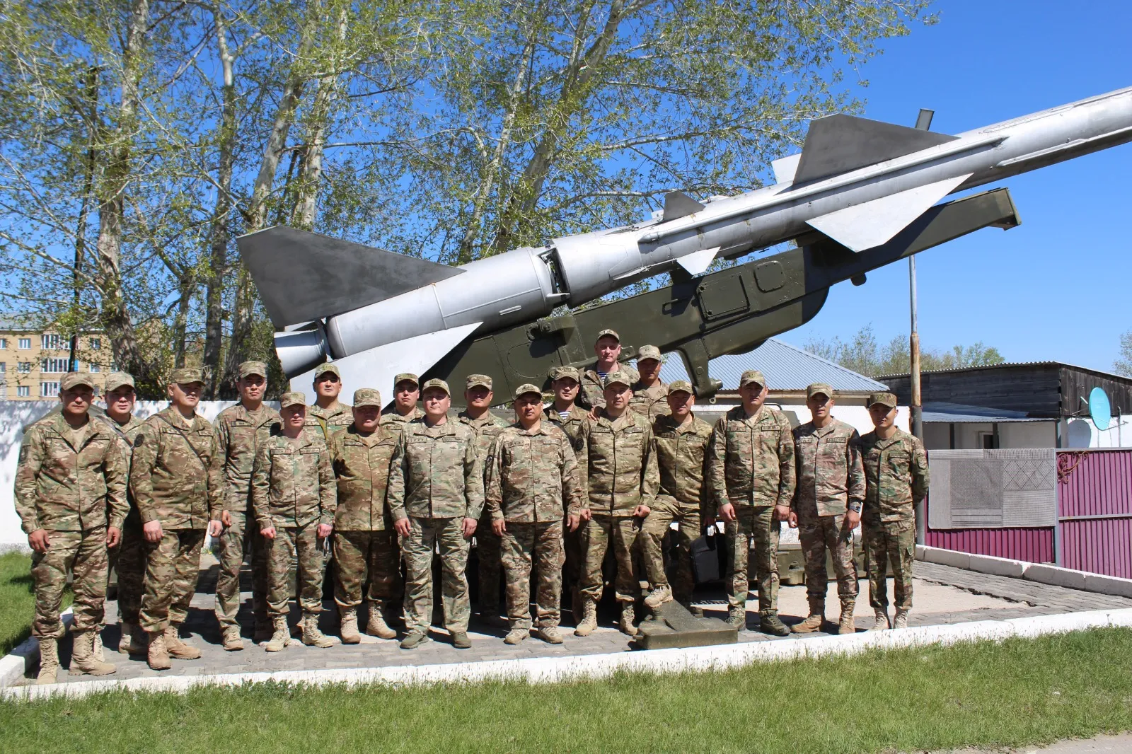 Абай гарнизонында әуе шабуылына қарсы қорғаныс мамандарының жиыны өтті