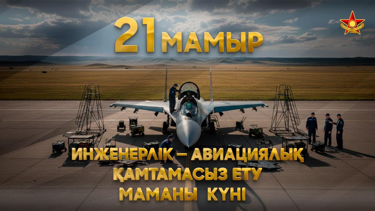 Қарулы күштерде инженерлік-авиациялық қамтамасыз ету маманы күні атап өтілуде