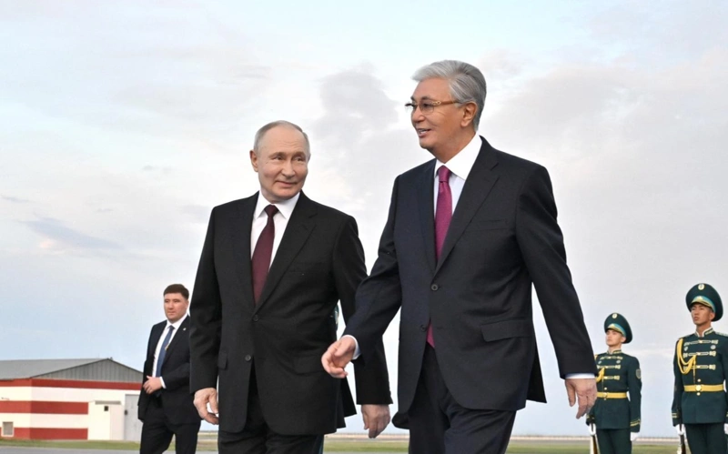 Владимир Путин Астанаға келді