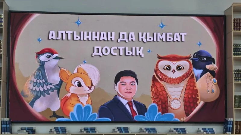 Алтыннан да қымбат достықтың шамшырағы