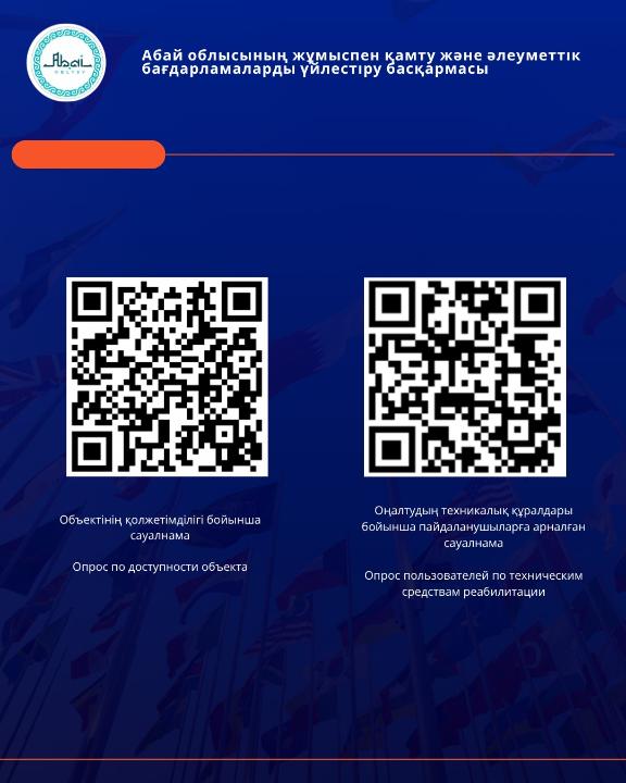 Aleumet әлеуметтік қызметтер порталында техникалық оңалту құралдарын алушыларға арналған онлайн-сауалнама іске қосылды